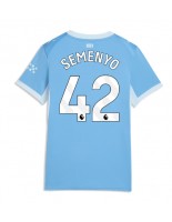 Manchester City Antoine Semenyo #42 Kotipaita Naisten 2026-27 Lyhythihainen